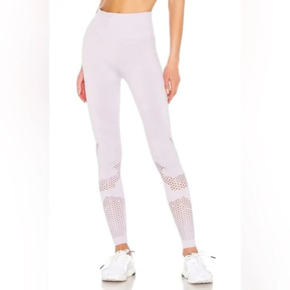 Revolve Alala Camo Seamless Leggings High Waist Perforated Laser Cut Small